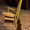 Dolphin Teakwood Child's Rocking Chair - 9