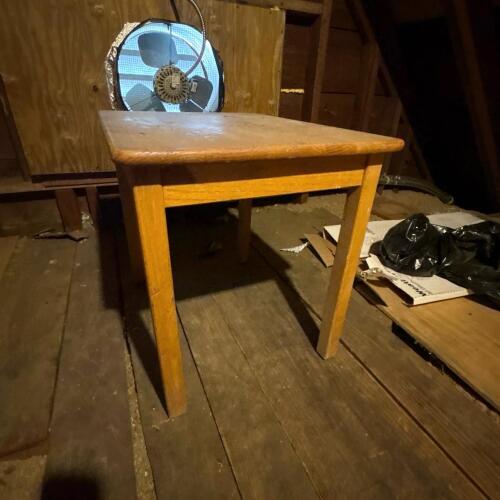 Vintage Wooden Side Table