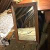 23" x 37" Rectangular Wall Mirror With Wood Frame