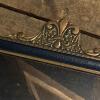 Rectangular Mirror with Ornate Crest and Divided Panels - 4