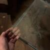 Wrought Iron Table with Square Glass Top - 3