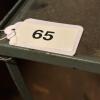 Wrought Iron Table with Square Glass Top - 9