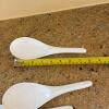 Trio of Hutzler Melamine Serving Spoons - 4