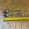 Pair of Tums Advertising Stainless Steel Spoons - 6