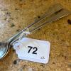 Pair of Tums Advertising Stainless Steel Spoons - 7