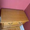 Wooden Two-Drawer File Cabinet - 2