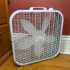 Lasko Box Fan with Handle and Manual Controls