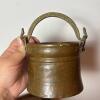 Copper Toned Planter and Small Bucket - 2