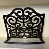 Black Metal Scrollwork Book Stand - 2