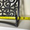 Black Metal Scrollwork Book Stand - 5