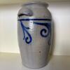 Salt-Glazed Stoneware Jar with Cobalt Blue Decoration - 3