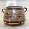 Hand-Painted Mexican Pottery Bowl With Handles - 3