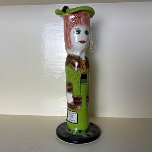 Susan Paley Melinda Handcrafted Art Vase or Candle Holder
