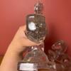 Pair of Clear Glass Horse Bookends - 5