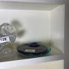 Art Glass Suncatchers, Plate, & Blue Glass - 9