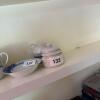 Arabia Finland Ceramic Creamer and Sugar Bowl & Norwood Stoneware Bowl - 8