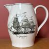 Spode England Ship Recovery of Salem and Windsor Castle Jug