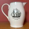 Spode England Ship Recovery of Salem and Windsor Castle Jug - 2