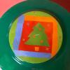Dibbern Christmas Tree Decorative Glass Plate - 4