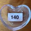 Orrefors Sweden Heart-Shaped Glass Dish - 7