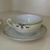 Assorted Porcelain Plates With Teacup with Saucer - 2