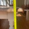Farmhouse-Style Rectangular Dining Table with Turned Legs - 7