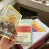 Assorted Travel Guides and Novels in Woven Basket - 2