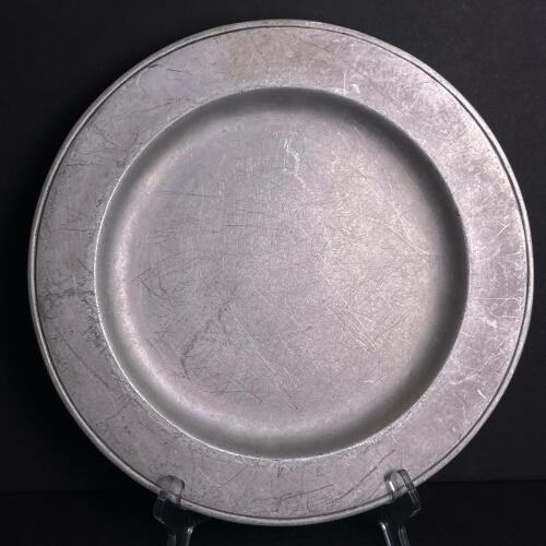 Wilton Columbia Pewter Plate with RWP Mark