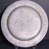 Wilton Columbia Pewter Plate with RWP Mark - 2