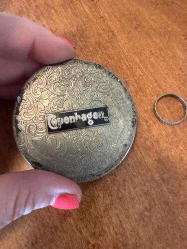 Sterling Band with German Silver Lid