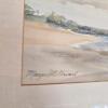 "Morning at the Beach" by Margaret B Howard, Wall art 26.5"x 21.5" - 2