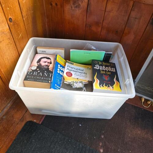 Assorted Nonfiction and Puzzle Paperback Books