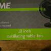 House to Home Oscillating Pedestal and Table Fans - 3