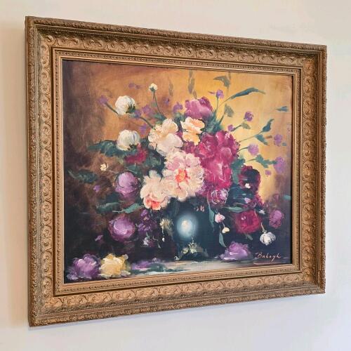 Floral Still Life Wall Art 28"x32"