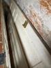 Antique Wooden Doors and Window Sash with Glass Panes - 4