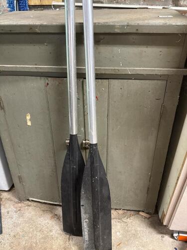 Caviness Aluminum Canoe Oars