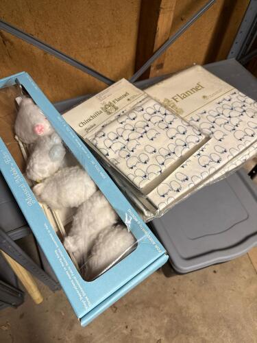 Musical Mobile by Eden with Chinchilla Flannel Crib Bedding