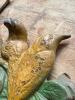 Cast Iron Hanging Chain with Painted Birds and Leaves - 4
