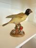 Oriole Figurine, Crown Staffordshire Daffodils and Glass Basket - 2