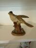 Oriole Figurine, Crown Staffordshire Daffodils and Glass Basket - 4