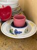Assorted Ceramic and Stoneware Dish Lot - 3
