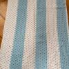 Crocheted and Woven Baby Blankets with Satin Trim - 6