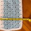 Crocheted and Woven Baby Blankets with Satin Trim - 9