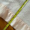 Crocheted and Woven Baby Blankets with Satin Trim - 13