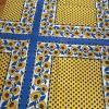 Proven&ccedil;al-Style Sunflower and Blue Print Table Linens - 3
