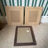Trio of Framed Botanical Prints 13.25"x15.5" - 2