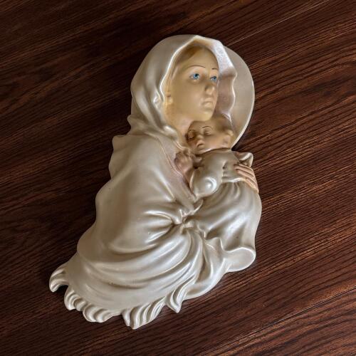 Madonna and Child Wall Plaque