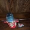 Mammy-Style Cast Metal Bank, Figurine and Ornaments - 5