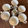 Six Royal Albert Old Country Roses Bone China Mugs and Vase - 2