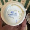 Bone China Floral Teacups and Saucers Ten Piece Lot - 4